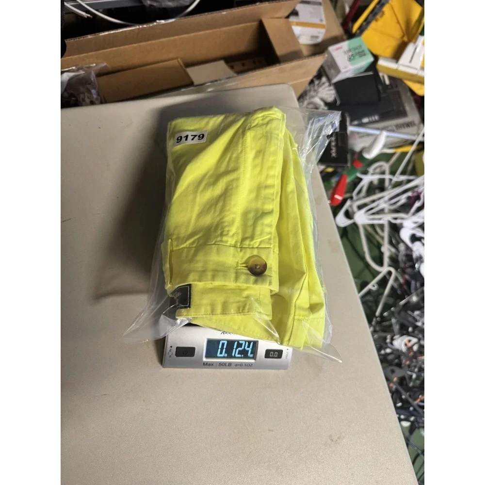 Vineyard Vines Breaker Chino Shorts Mens 36 Neon Yellow Classic Fit 9